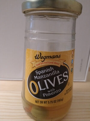 Spanish Manzanilla Olives with Pimento