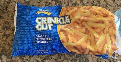 Crinkle cut grade a french fried potatoes