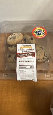 Mega-Chunk Cookies Chocolate Chunk with more Chocolate