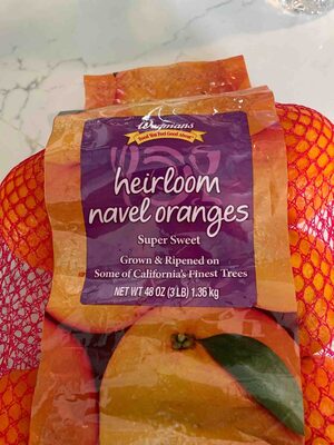 Heirloom Navel Oranges