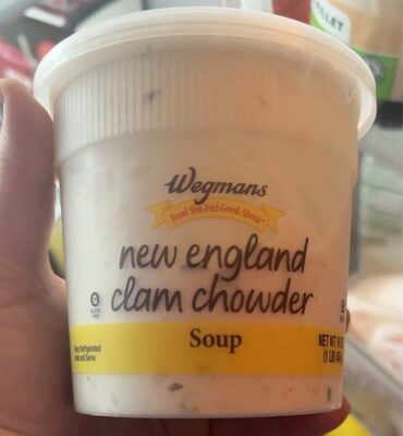 New England clam chowder