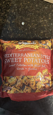 Mediterranean Style Sweet Potatoes