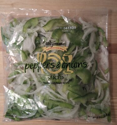 Peppers and Onions Sliced