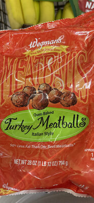 Turkey Meatballs Italian Style