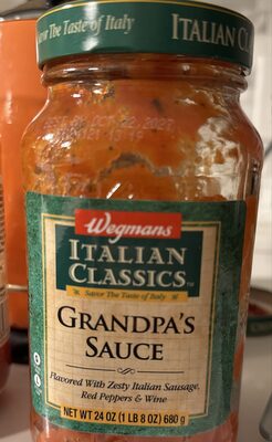 Grandpa’s Sauce