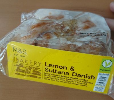 Lemon & Sultana Danish