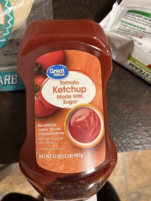 Tomato Ketchup Made With Sugar