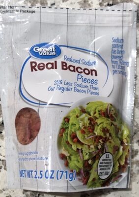 Reduced Sodium Real Bacon Pieces