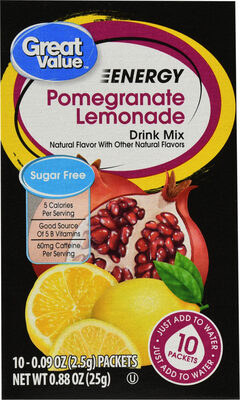 Drink Mix, Pomegranate Lemonade