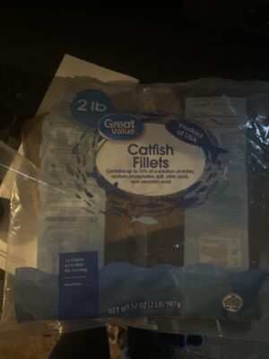 Catfish skinless fillets