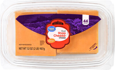 Sliced Sharp Cheddar Cheese