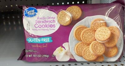 Vanilla creme sandwich cookies