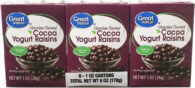 Cocoa Yogurt Raisins