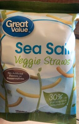 Sea salt veggie straws