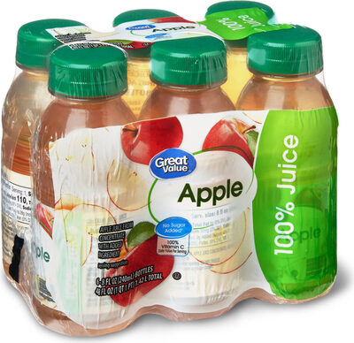 100% apple juice