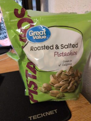 Roasted & salted pistachios