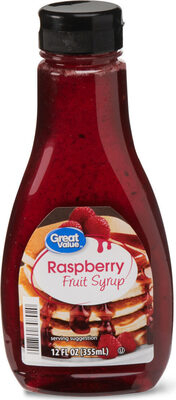 Raspberry fruit syrup
