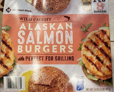 Alaskan Salmon Burgers
