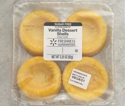 Vanilla Dessert Shells
