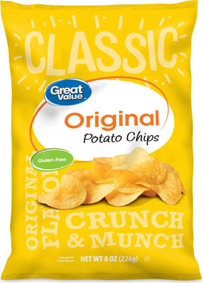 Classic gluten free original crunch & munch potato chips