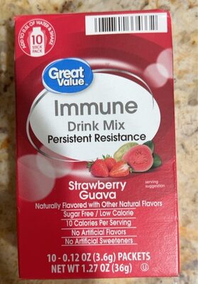 Immune drink mix strawberry Guava