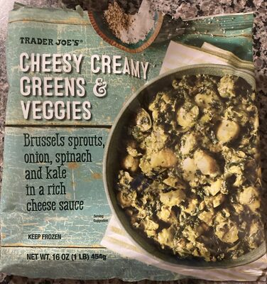Cheesy Creamy Greens & Veggies