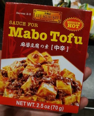 Sauce for mabo tofu
