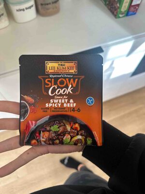 Slow Cook Sauce For Sweet & Spicy Beef