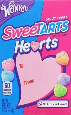 Wonka hearts valentines day box