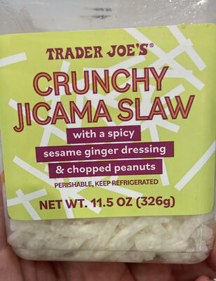 Crunchy Jicama Slaw