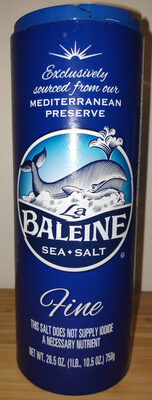 Sea salt fine crystals