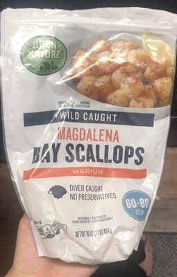 Wild caught medium magdalena bay scallops