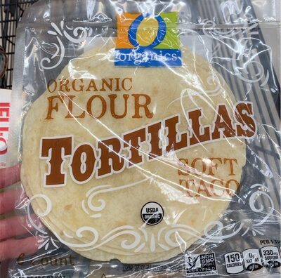 Organic Soft Taco Flour Tortillas