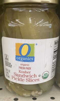 Kosher Sandwich Pickle Slices