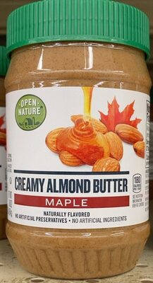 Maple Creamy Almond Butter