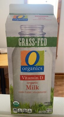 Grass-Fed Vitamin D Organic Milk