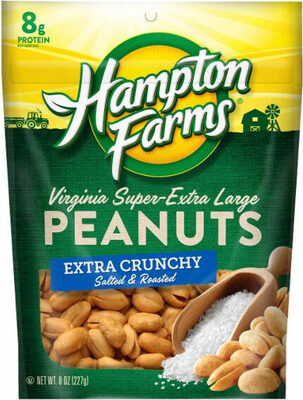 Extra crunchy salted & roasted peanuts