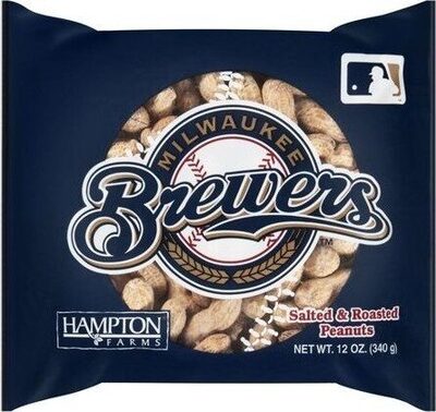 Milwaukee brewers salted roasted peanuts
