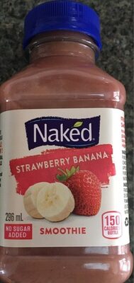 Strawberry banana juice smoothie