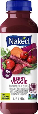 Berry Veggie Juice Smoothie