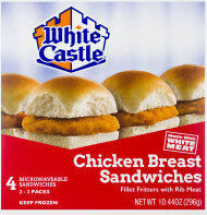 Chicken breast sandwiches