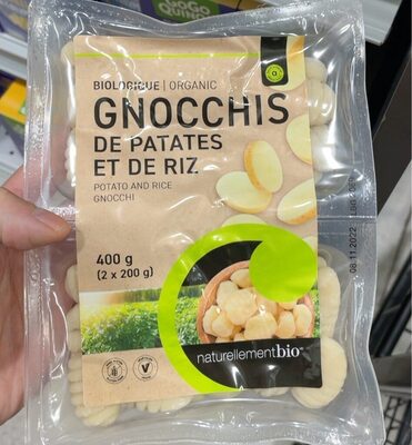 Gnocchis de patates et de riz