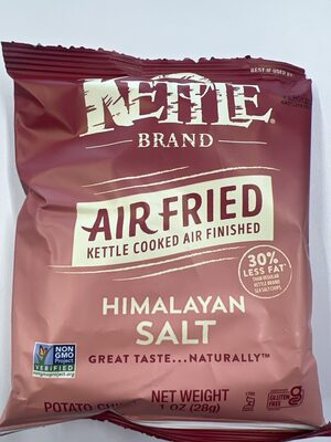 Air Fried Kettle Cooked Air Finished Himalayan Salt Potato Chips