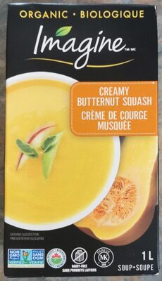 Organic Butternut Squash Creamy Soup