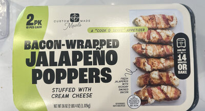 Bacon-Wrapped Jalapeno Poppers