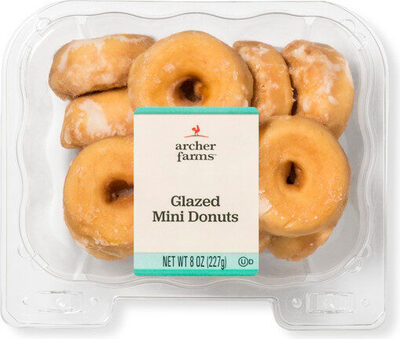 Glazed mini donuts