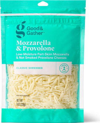 Good & gather mozzarella & provolone classic