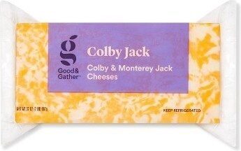 Colby & monterey jack cheeses