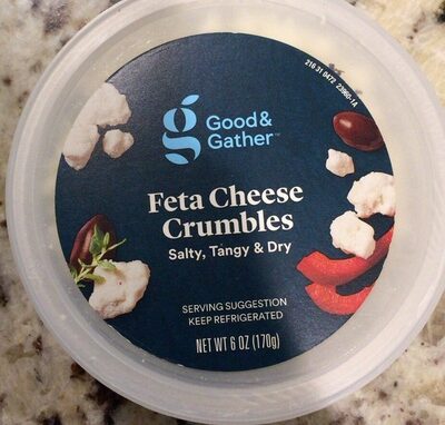 Feta Cheese Crumbles (Salty, Tangy & Dry)