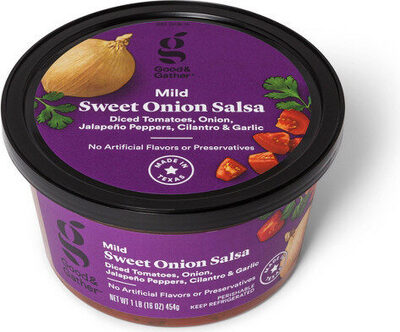 Mild sweet onion salsa
